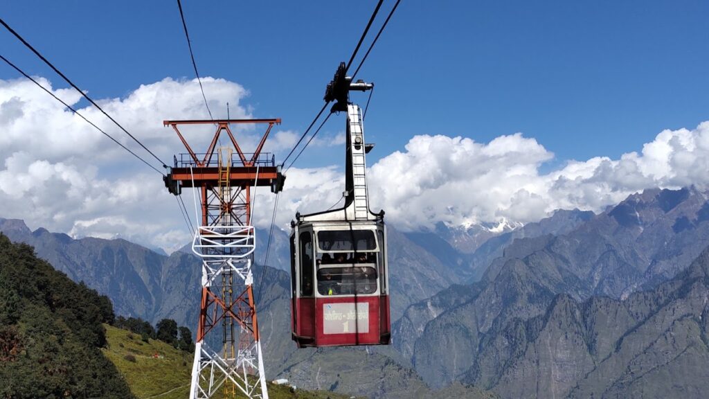 joshimath to auli uttarakhand ropeway